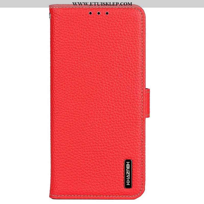 Etui Folio do Samsung Galaxy M33 5G Khazneh Skóra Liczi